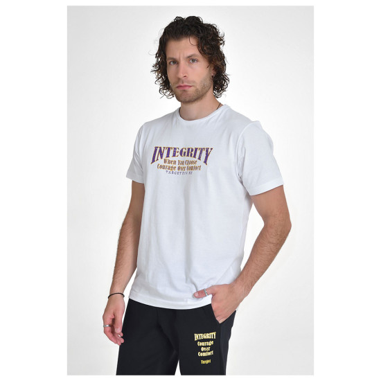 Target Ανδρική κοντομάνικη μπλούζα T-Shirt Single Jersey "Integrity"